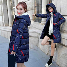 Load image into Gallery viewer, New Winter Women's Jacket Coat Windproof Warm Women Parkas Thickening Cotton Padded Female printing Jacket Brand New Collection