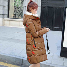 Load image into Gallery viewer, New Winter Women's Jacket Coat Windproof Warm Women Parkas Thickening Cotton Padded Female printing Jacket Brand New Collection