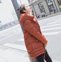 Load image into Gallery viewer, Winter Jacket Female Coat windbreaker Winter women's Jacket Hooded Parka For Women Short Winter Jacket Women Warm Parka