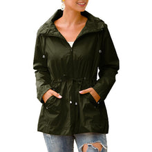 Load image into Gallery viewer, 2020 Women Jacket Coat Waterproof Transition Jacket Outdoor Hiking Clothes Lightweight Raincoat Jacket Coat Women's Raincoat