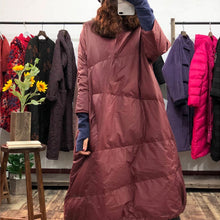 Load image into Gallery viewer, 2020 New arrival Women Down Jacket Winter Fashion cloak style Loose jacket women's great quality luxury thick coat Parka Mujer