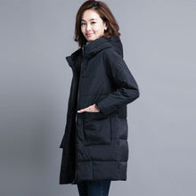 Load image into Gallery viewer, 2020 Autumn And Winter Parka Jacket Women Plus Size Women's Cotton-padded Clothes Mid-length Loose Fashion Wild Coat Female