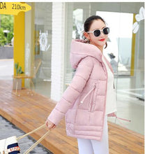 Load image into Gallery viewer, Winter Jacket Female Coat windbreaker Winter women&#39;s Jacket   Hooded Parka For Women Short Winter Jacket Women Warm Parka
