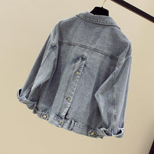 Load image into Gallery viewer, 2020 Spring And Autumn New Fashion Women&#39;s Denim Jacket Loose Short Student Coat Female Casual Wild Jackets Women&#39;s Clothing
