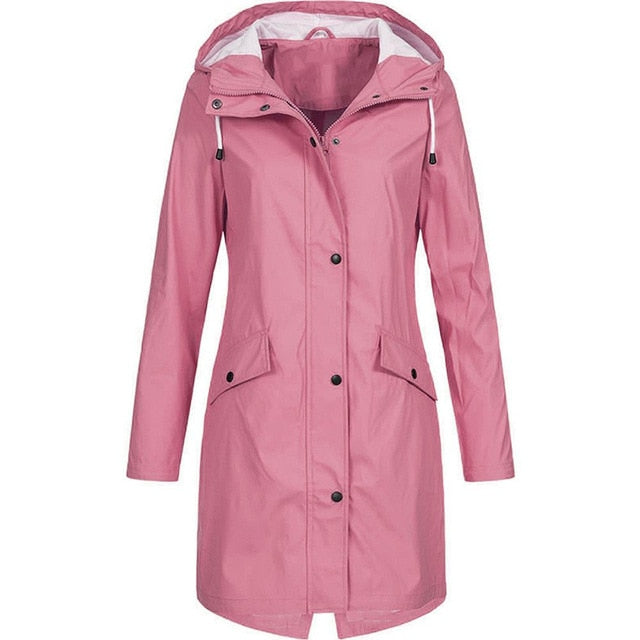 2020 Women Jacket Coat Waterproof Transition Jacket Outdoor Hiking Clothes Lightweight Raincoat Jacket Coat Women's Raincoat