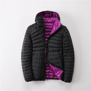 Women's Jackets Ultra Thin Down Jacket Women 2020 Autumn Winter Warm Coat Jackets For Women Two Side Parka Female Jacket Outwear