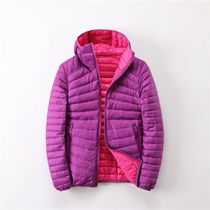 Women's Jackets Ultra Thin Down Jacket Women 2020 Autumn Winter Warm Coat Jackets For Women Two Side Parka Female Jacket Outwear