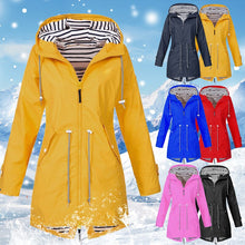 Load image into Gallery viewer, 2020 Women Jacket Coat Waterproof Transition Jacket Outdoor Hiking Clothes Lightweight Raincoat Women&#39;s Raincoat
